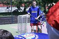 Netradiční florbal v Těškovicích   - 19. května 2007