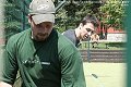 Netradiční florbal v Těškovicích   - 19. května 2007