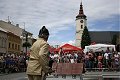Zásah u s koňskou stříkačkou při oslavách  Dne města Bílovce 30. 6.  2007