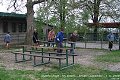 Rej masek - stavění máje - ženatí : svobodní -  Lubojaty 7. 5. 2006