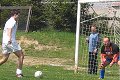 Rej masek - stavění máje - ženatí : svobodní -  Lubojaty 7. 5. 2006
