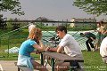 Rej masek - stavění máje - ženatí : svobodní -  Lubojaty 7. 5. 2006