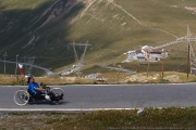 PASSO DELLO STELVIO 2760m.n.m. - zdolání druhého nejvyššího průsmyku v Evropě na handbiku 27. 8. 2009